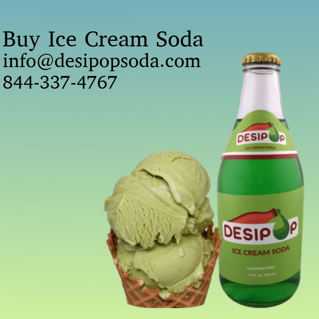 Buy Ice Cream Soda Online. Buy ice cream soda online at… by Desi Pop