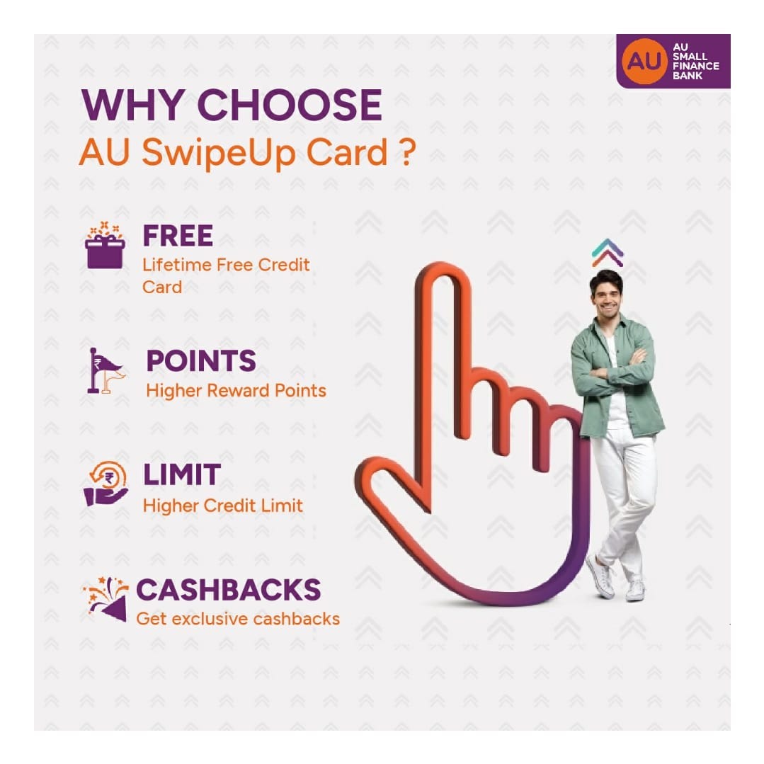 AU Swipe Up Card vs. Axis Credit Card — Fees, Charges, and Eligibility Detailed Analysis by