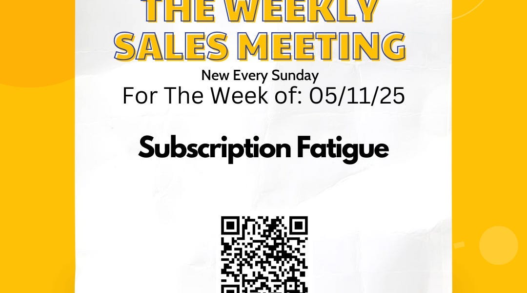 Subscription Fatigue