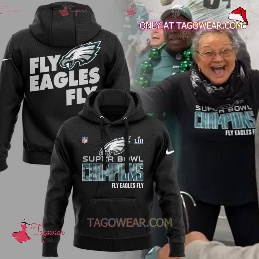 Mrs. Marie Big Fans Philadelphia Eagles Super Bowl Champions 'Fly