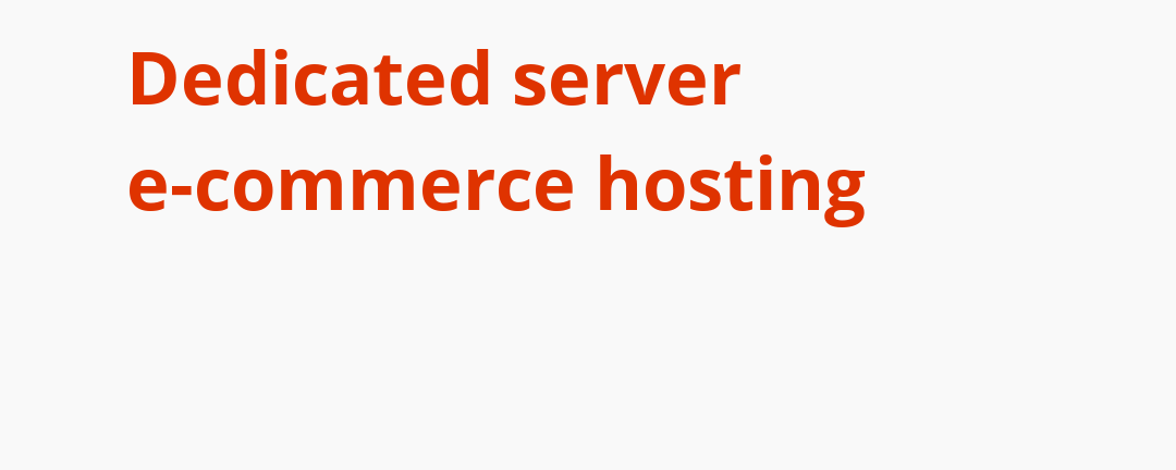 Q: What are the benefits of dedicated server e-commerce hosting? | by Dale Clifford | Internet Stack | Sep, 2023