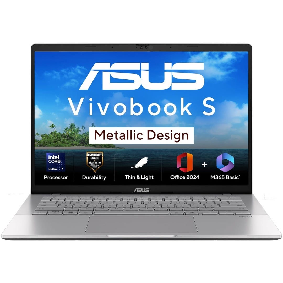 ASUS Vivobook S14 S3407CA-LY084WS 2026 Laptop Launched in India [ Specs: Intel Core Ultra 7 255H /…