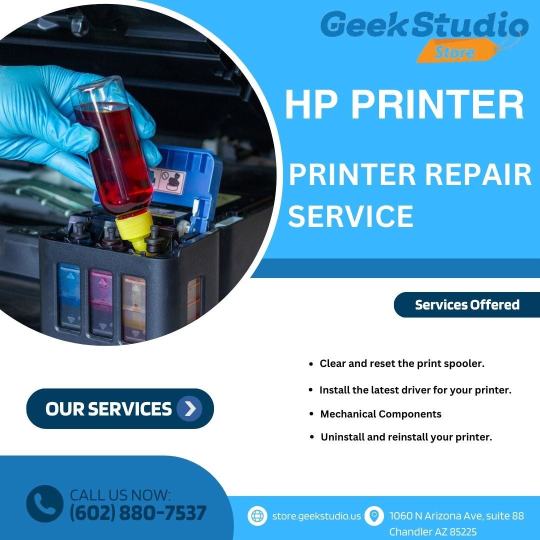 Elevating Printing Solutions HP Printer Repair Center in Chandler, Arizona, USA by Nikolasrid