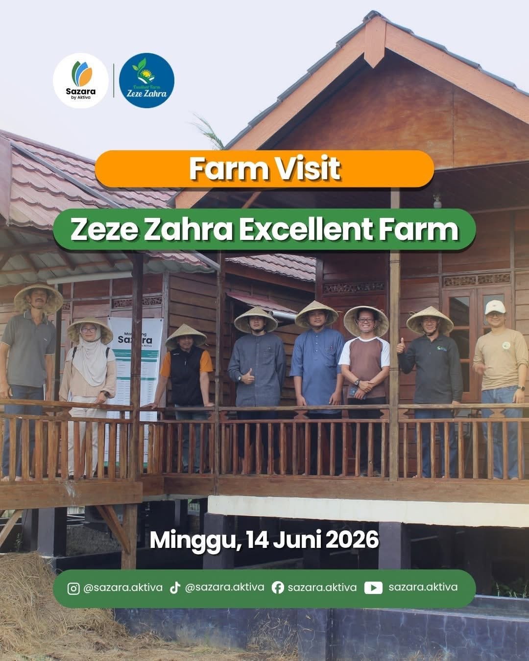 Farm Visit Zeze Zahra Excellent Farm