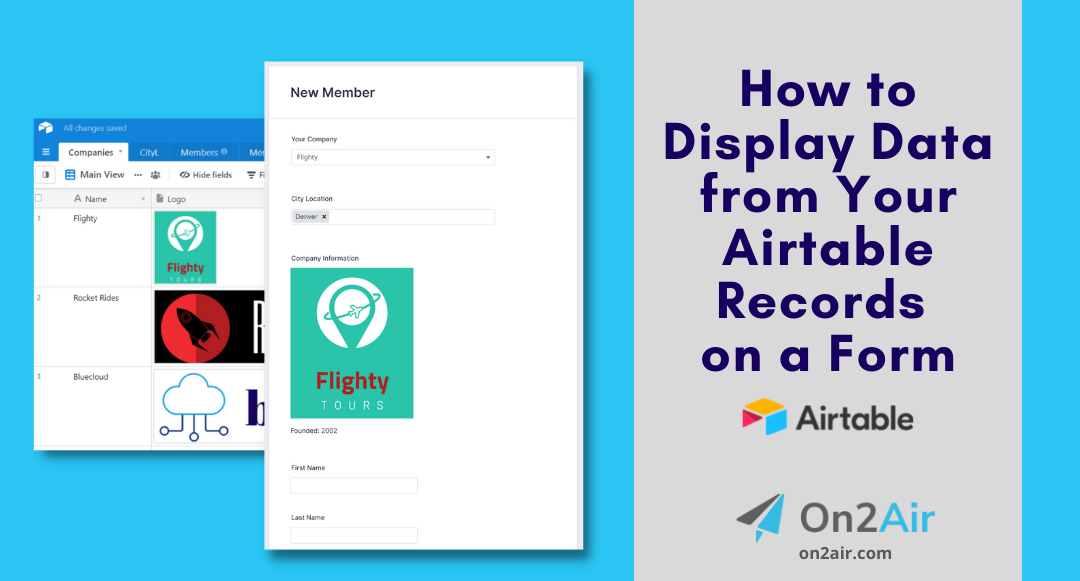 How to Display Data From Your Airtable Records on Your Forms | by ...