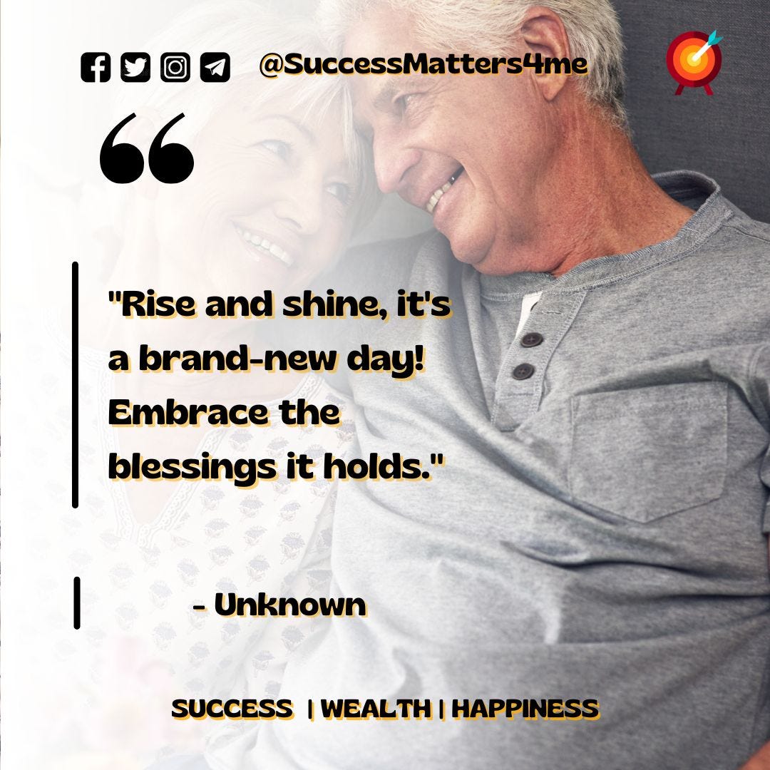 Starting Your Day on a Positive Note