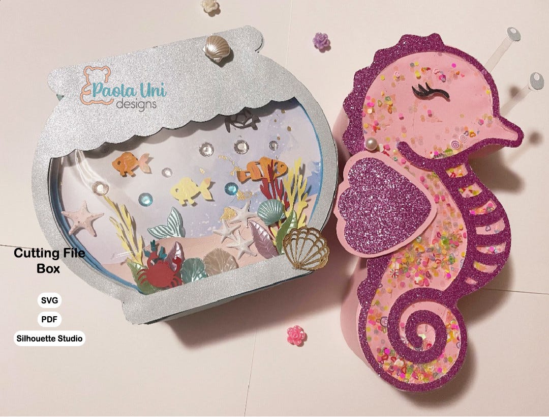 Caja Pecera Y Caballo De Mar Free Download