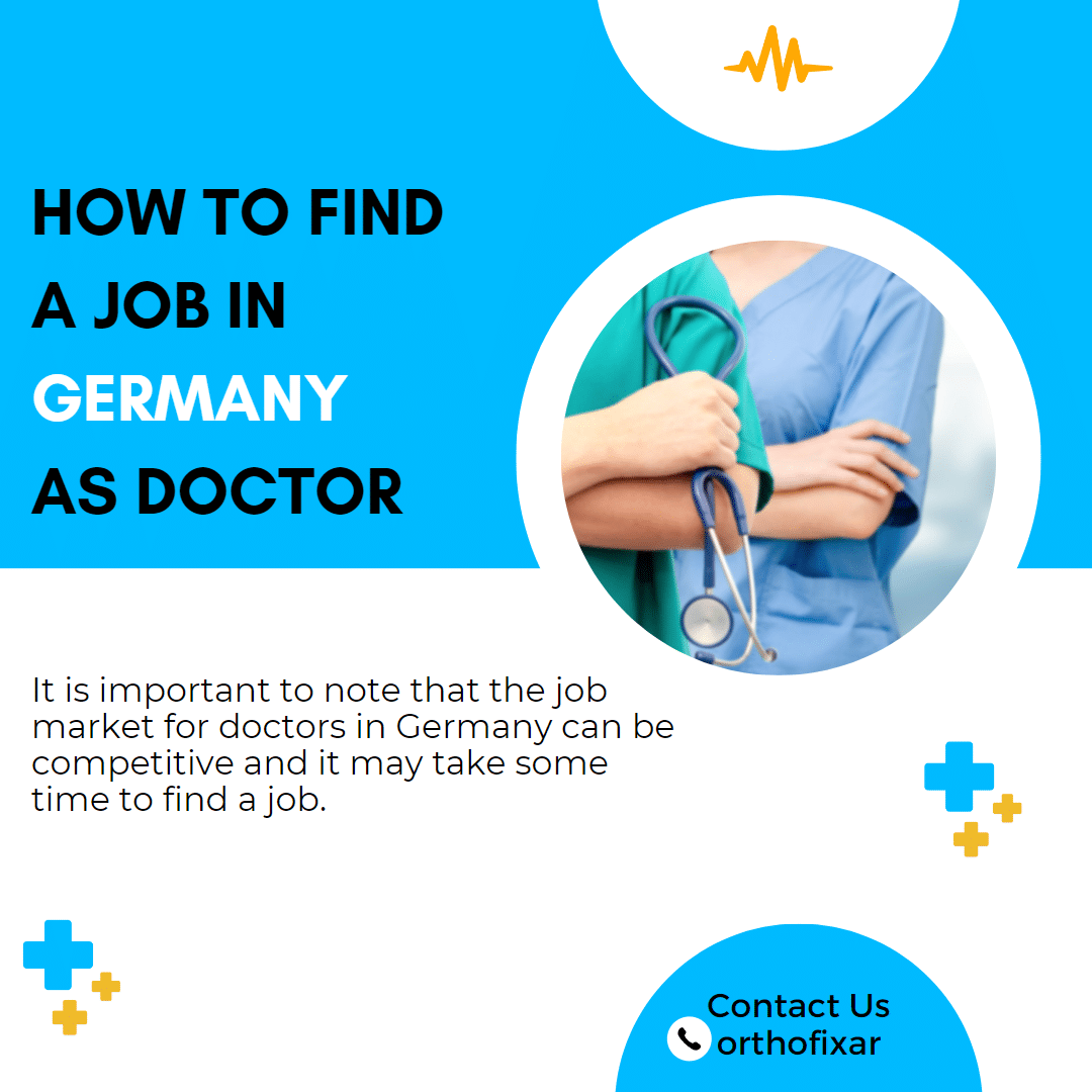 How To Find A Job As A Doctor In Germany By Orthofixar Orthopedic