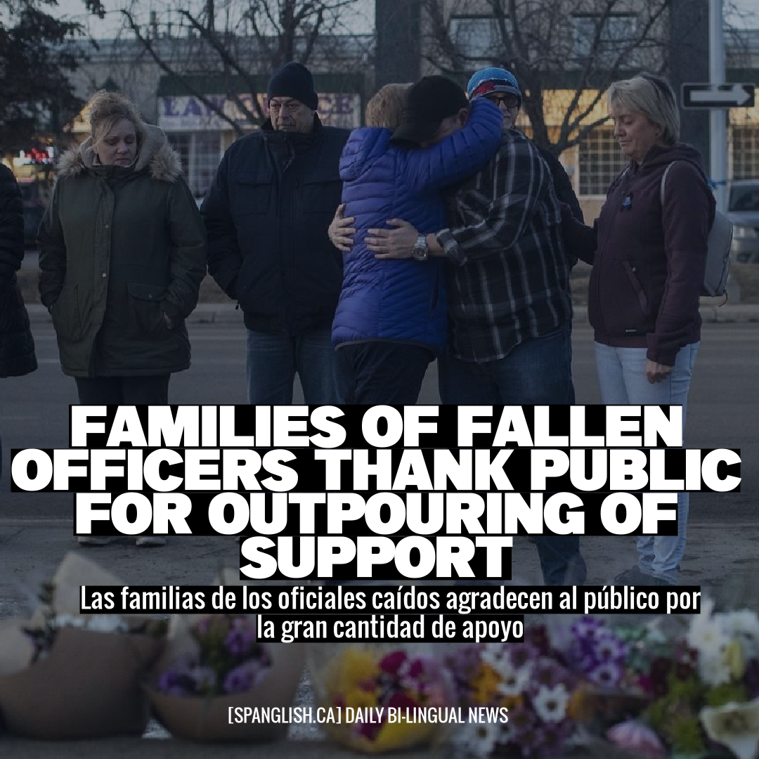 The families of the two victims of the Nova Scotia shooting, Constable