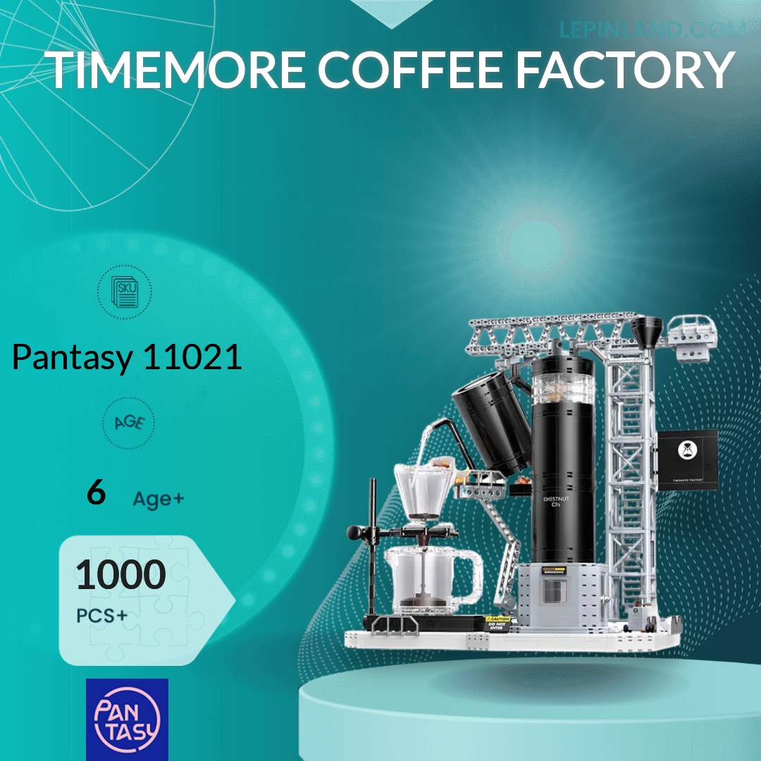 Creator Expert Pantasy 11021 Timemore Coffee Factory Lepin Land