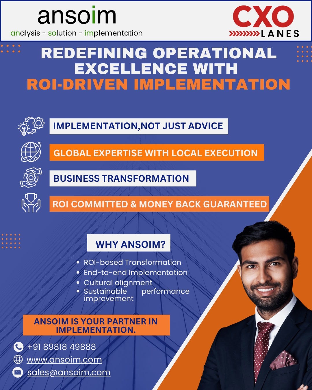 Ansoim: Redefining Operational Excellence with ROI-Driven Implementation