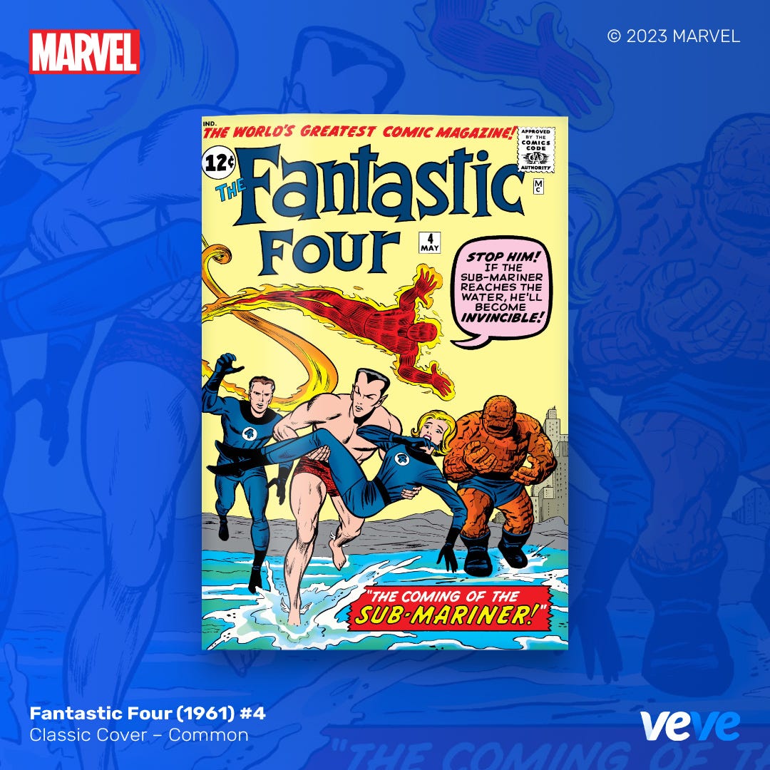 Marvel Digital Comics — Fantastic Four (1961) #4