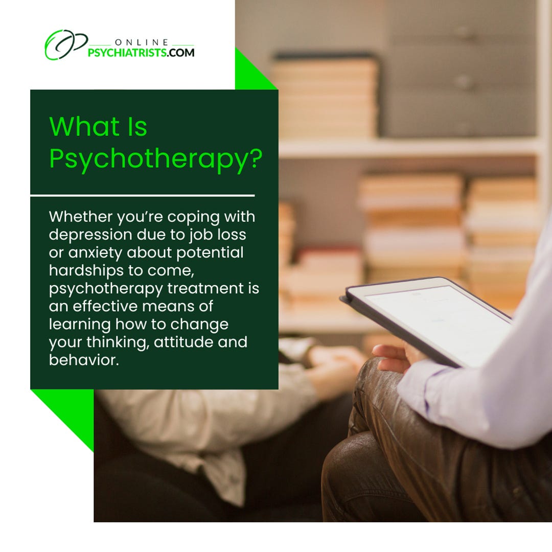 What Is Psychotherapy?. When psychological baggage weighs you… by Online Psychiatrists Medium