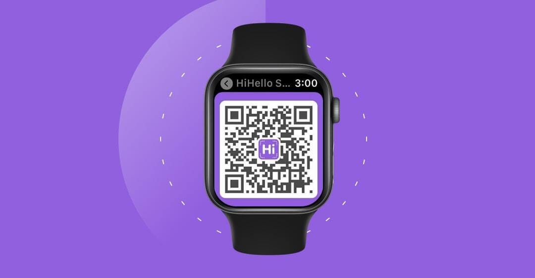 How to Share Your Business Card with an Apple Watch | HiHello