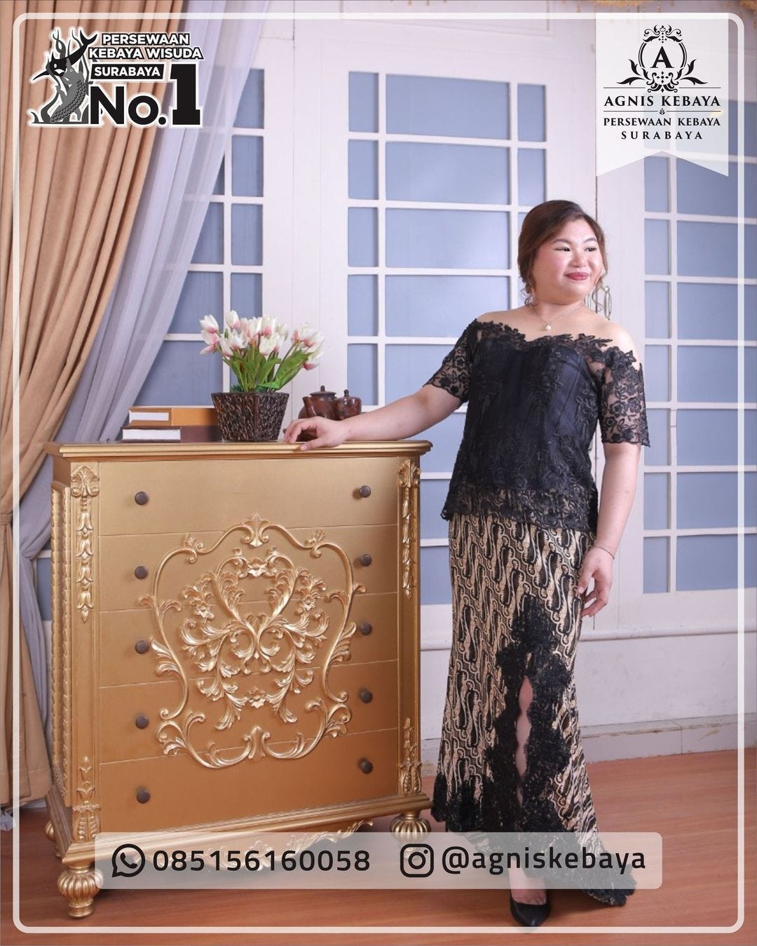 SEWA KEBAYA SURABAYA MURAH Agnis Kebaya, Tempat Persewaan Kebaya