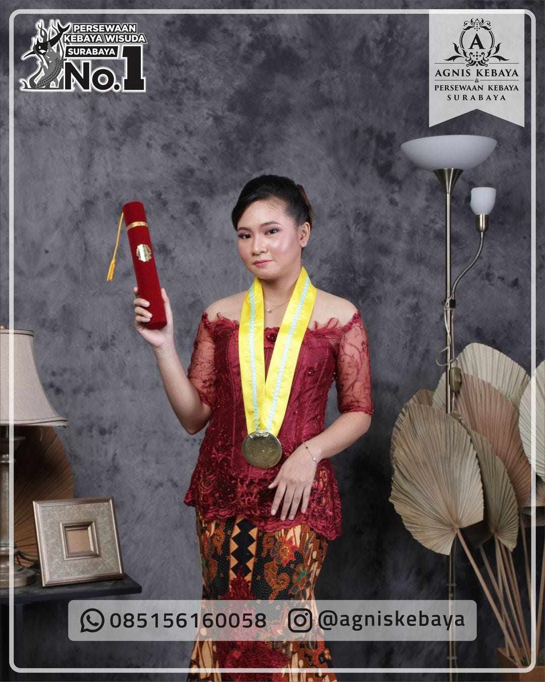 SEWA KEBAYA SURABAYA MURAH Agnis Kebaya, Tempat Persewaan Kebaya