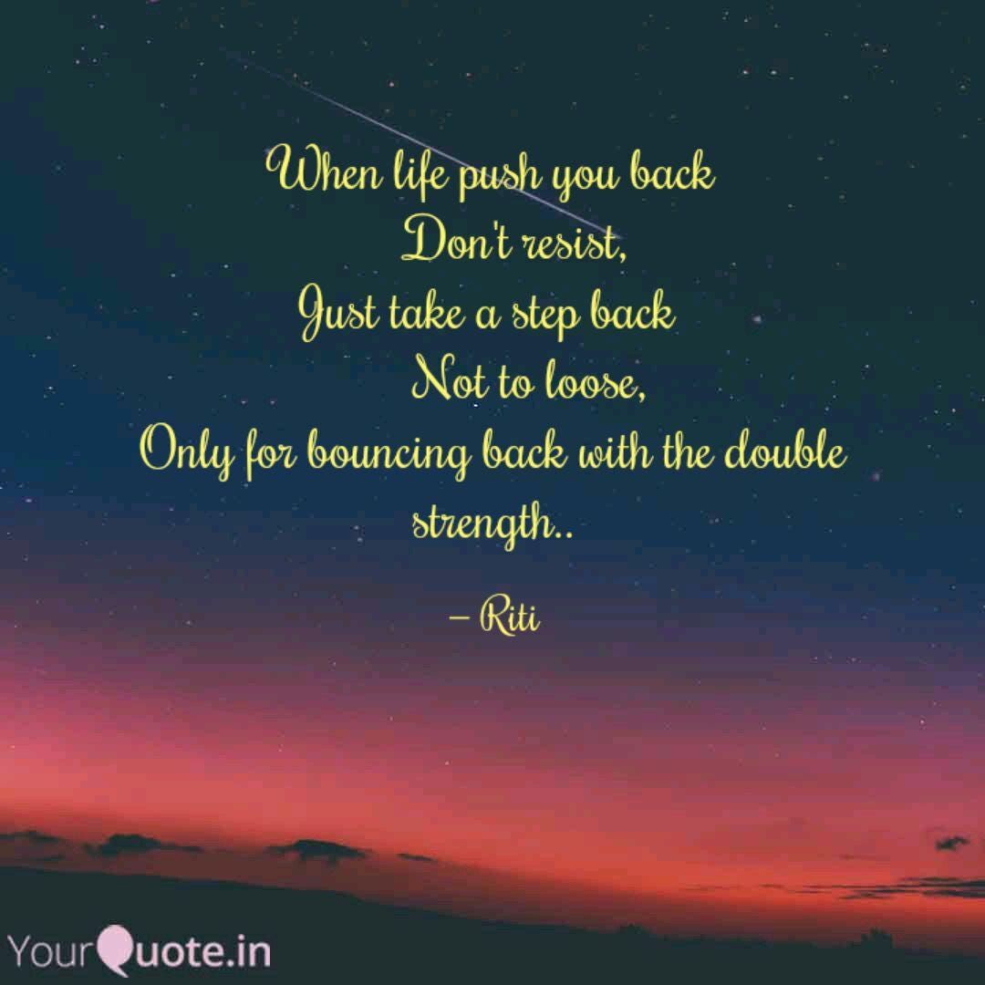 When Life Pushes You 4 Steps Back by Andrew Johnson Medium