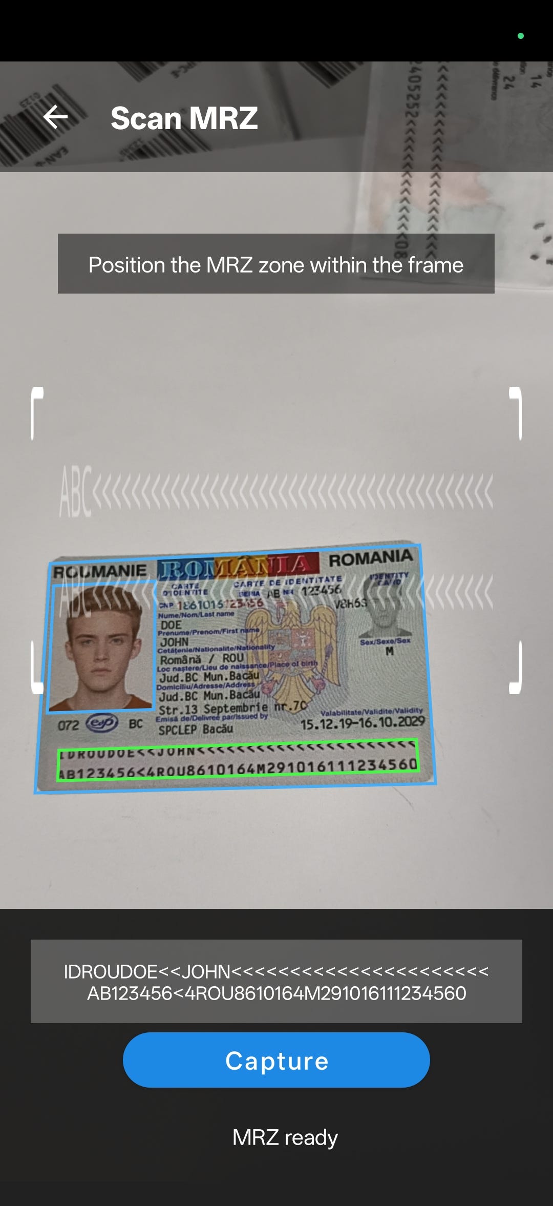 Build an Android Passport Scanner with MRZ and Portrait Detection