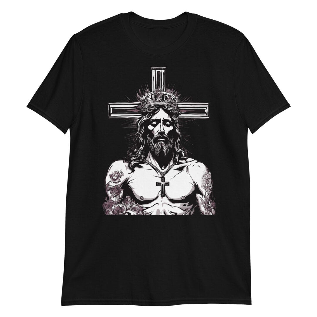 Jesus Christ the Alpha and the Omega Unisex T-Shirt - Shiba Inu of Wall ...