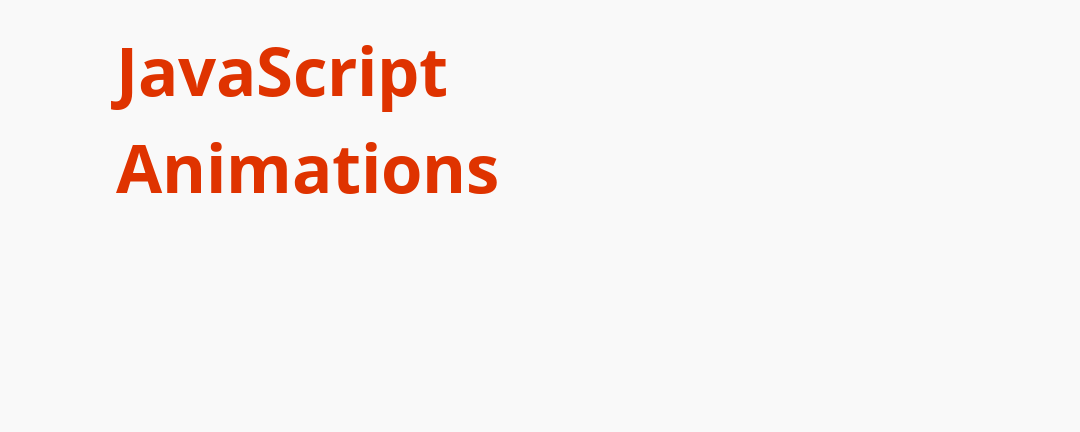 JavaScript Animations | by Dale Clifford | Internet Stack | Medium