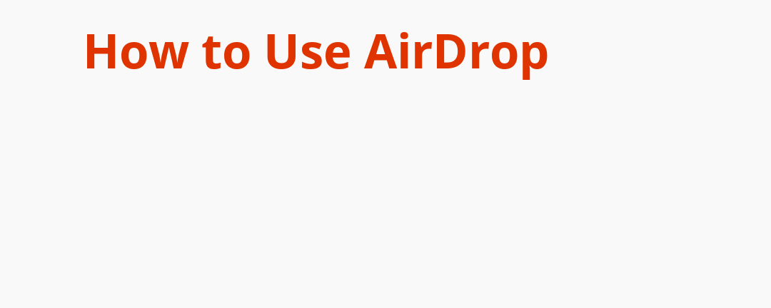 How to use AirDrop to quickly and easily share files between Apple ...