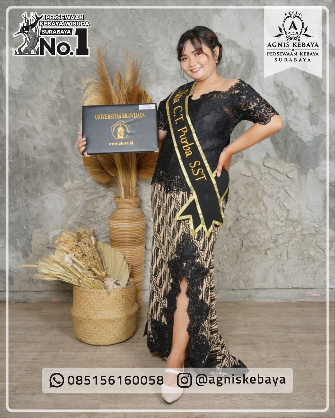 SEWA KEBAYA SURABAYA MURAH Agnis Kebaya, Tempat Persewaan Kebaya