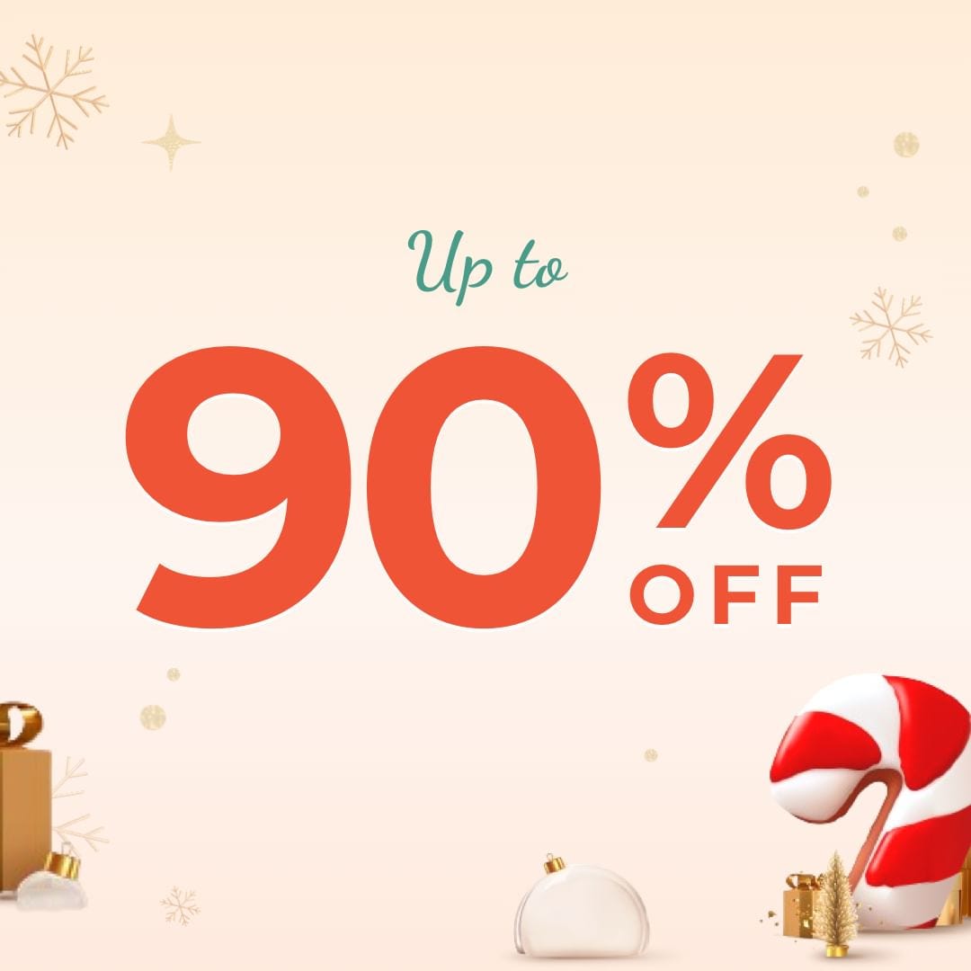 Dive into the Christmas Sale Amazing Deals with Up to 90 Off! by