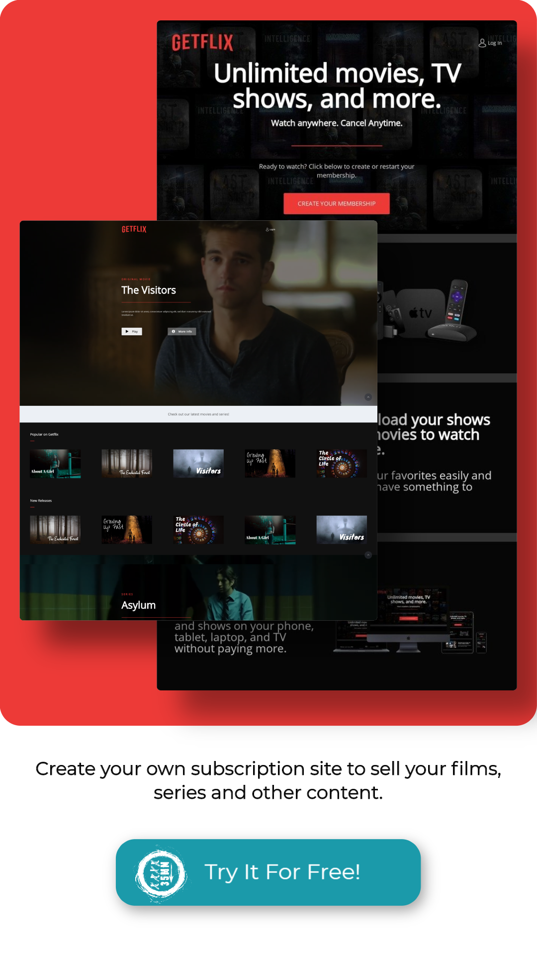 Create Your Own Movie Streaming Site Like Netflix, Hulu, or Vimeo by Alex Darke Filmmaking Central Medium