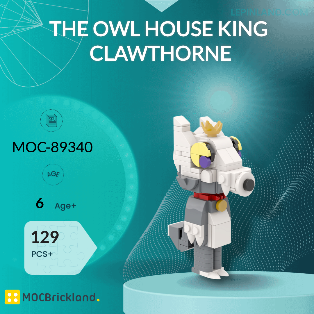 Movies And Games MOCBRICKLAND 89340 The Owl House King Clawthorne By