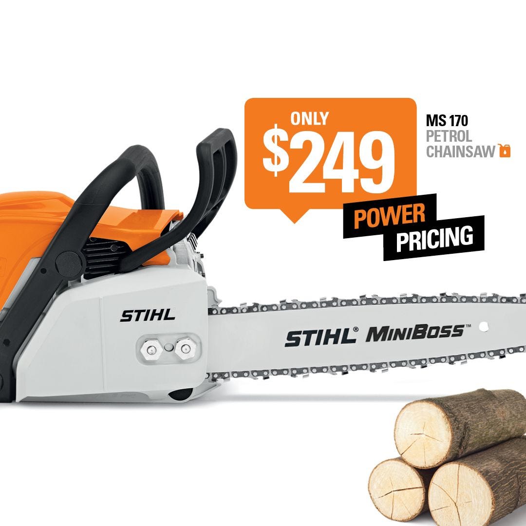 Can you put an 18 inch bar on a Stihl MS170? by lifestyle666 Medium