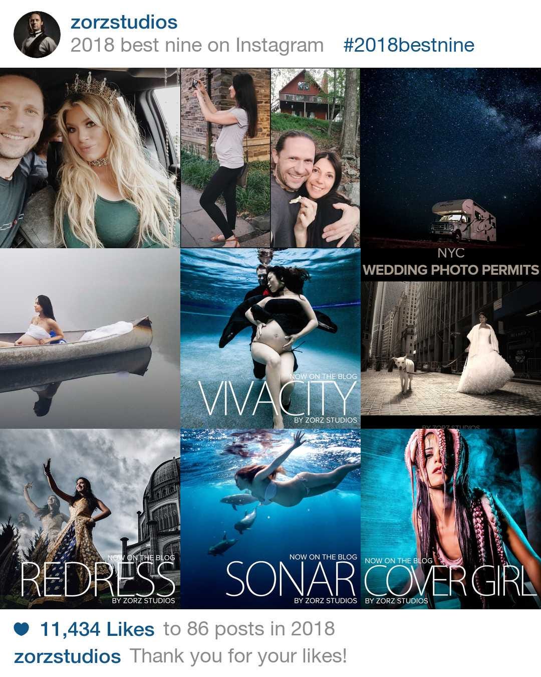 Best Nine Instagram Images of 2018 by Zorz Studios Medium