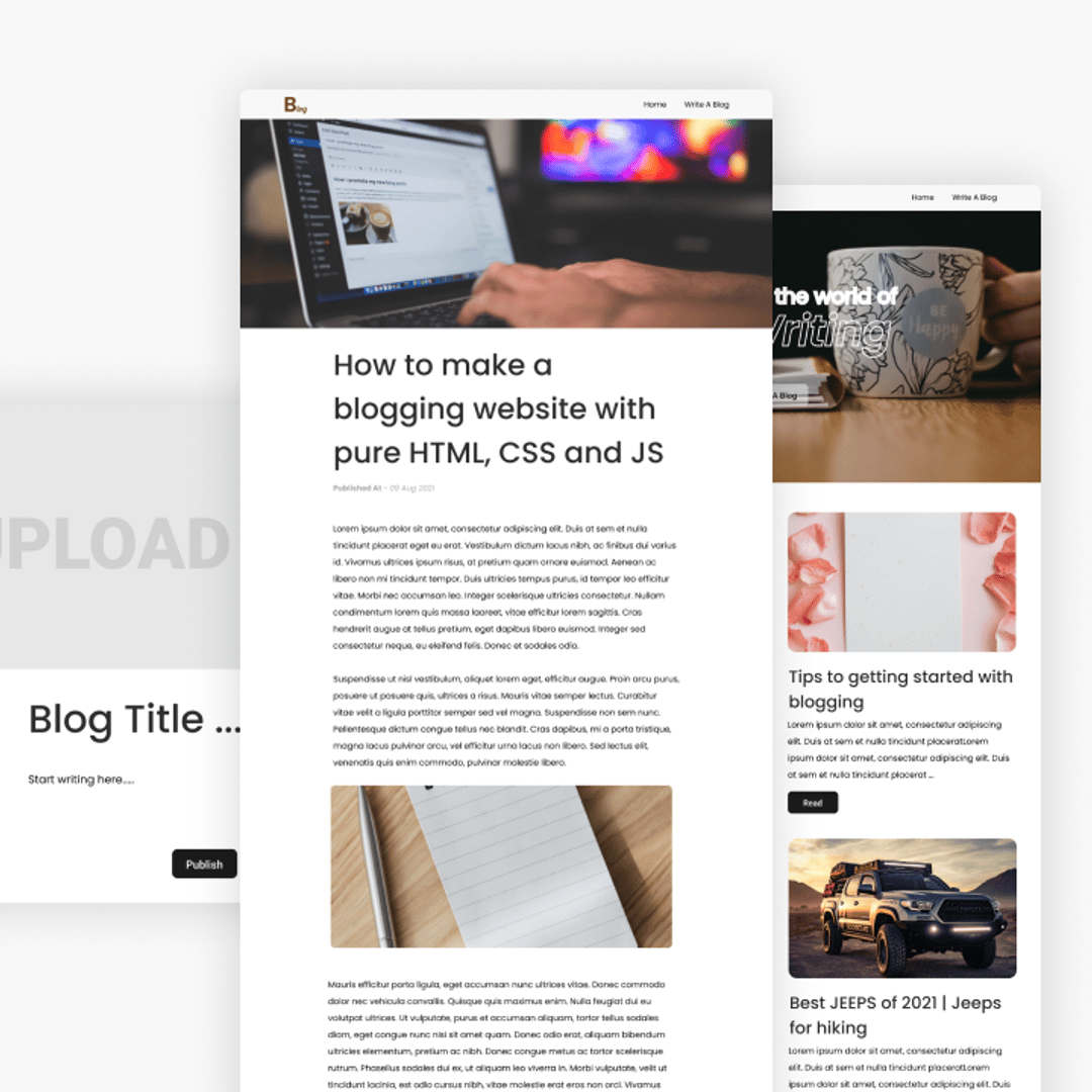 How to Make a Blog Site Using HTML: Quick & Easy Guide | by ...