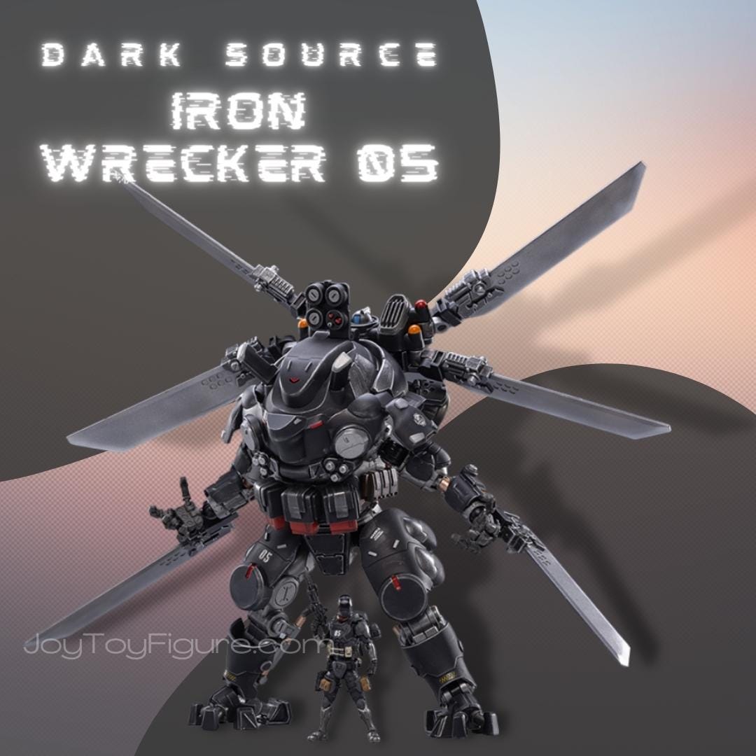 JoyToy Dark Source Iron Wrecker 05 Orbital Combat Mecha Night