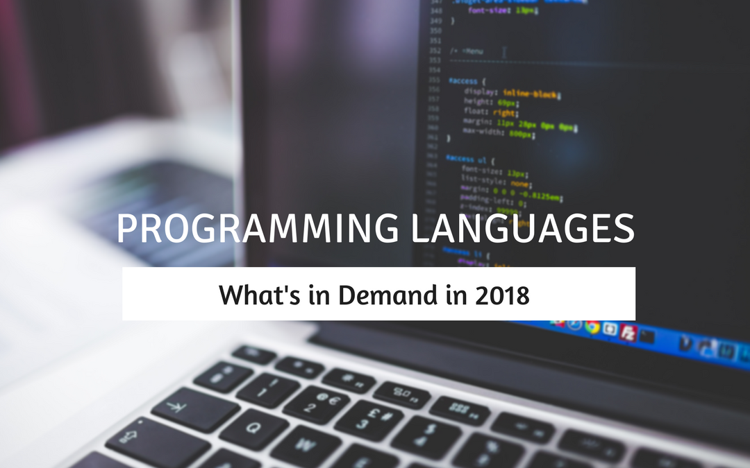 The Most In-Demand Programming Languages in 2018 | by Intertech, Inc ...