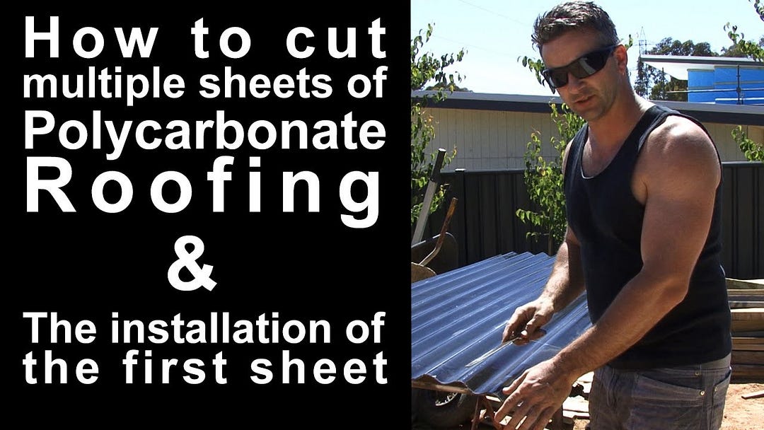 How to Cut Polycarbonate Roofing. If you need to cut the polycarbonate