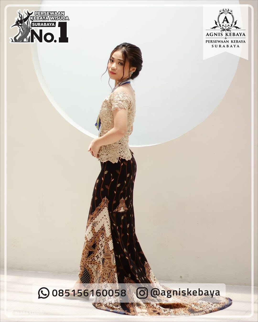 SEWA KEBAYA SURABAYA MURAH Agnis Kebaya, Tempat Persewaan Kebaya