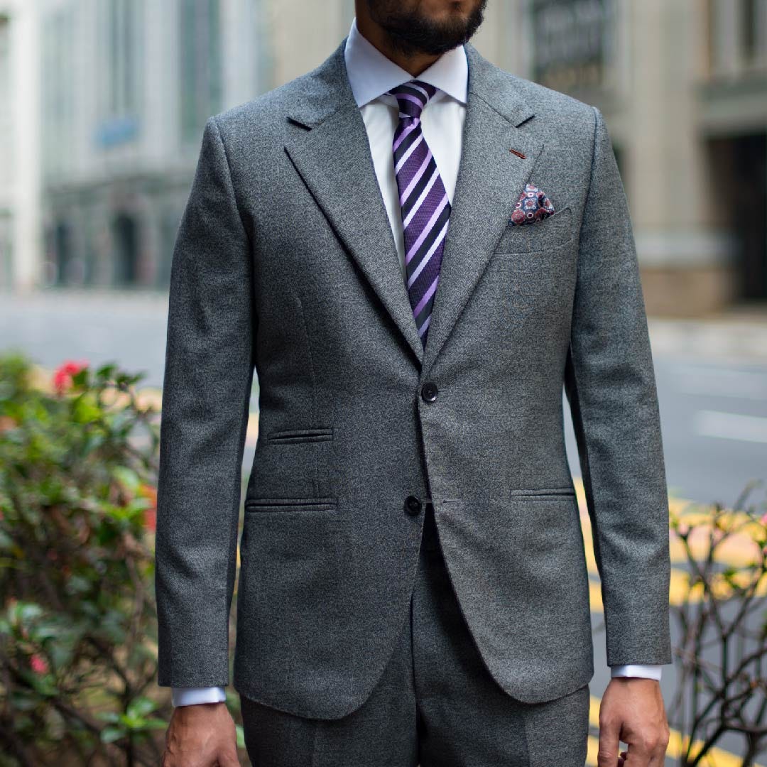 Designing a Grey Flannel Suit. We wanted to design a Flannel Suit for ...