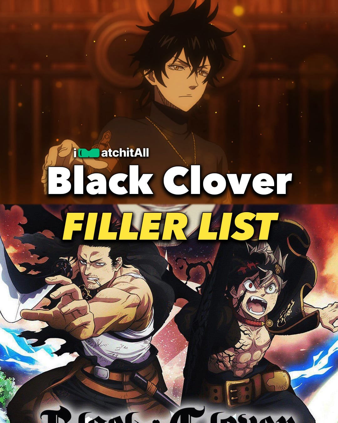 Black Clover Filler List  The Ultimate Anime Filler Guide