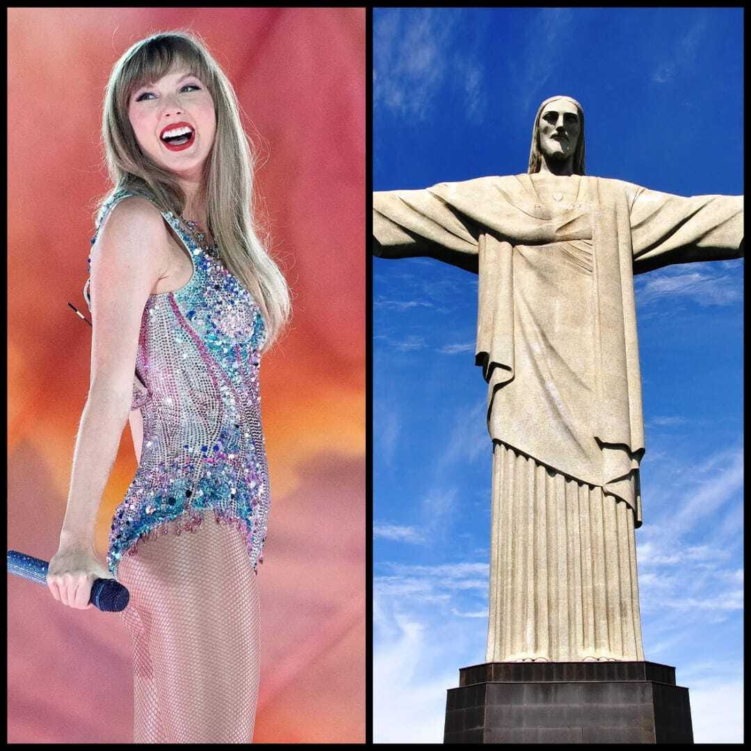 Taylor Swift will be projected onto Christ the Redeemer statue in