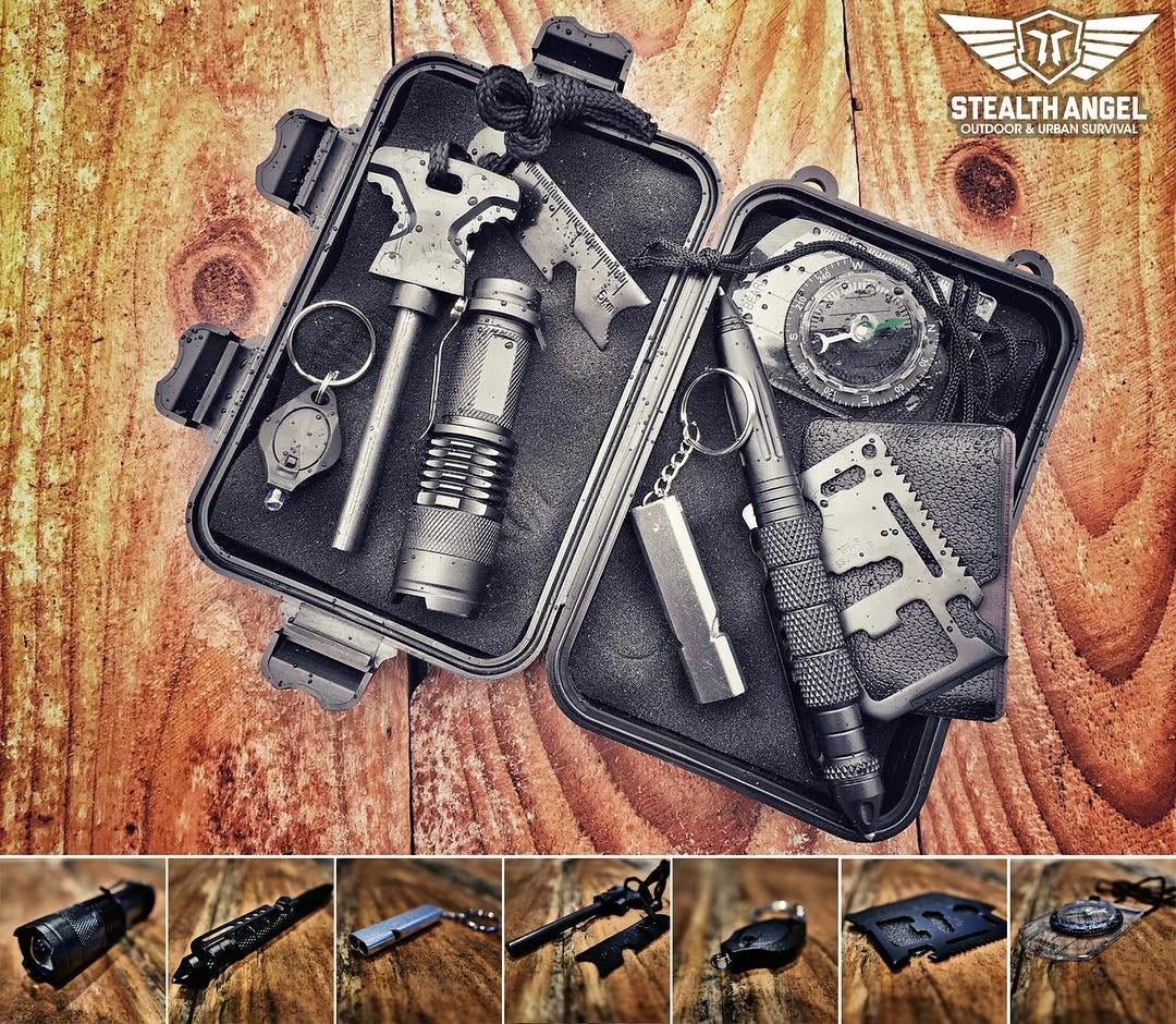 Want the perfect compact EDC survival kit to carry around with you  anywhere!, by Stealth Angel Survival