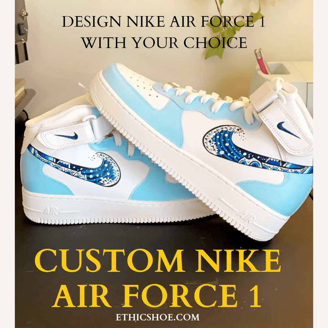 custom designer nike air force 1