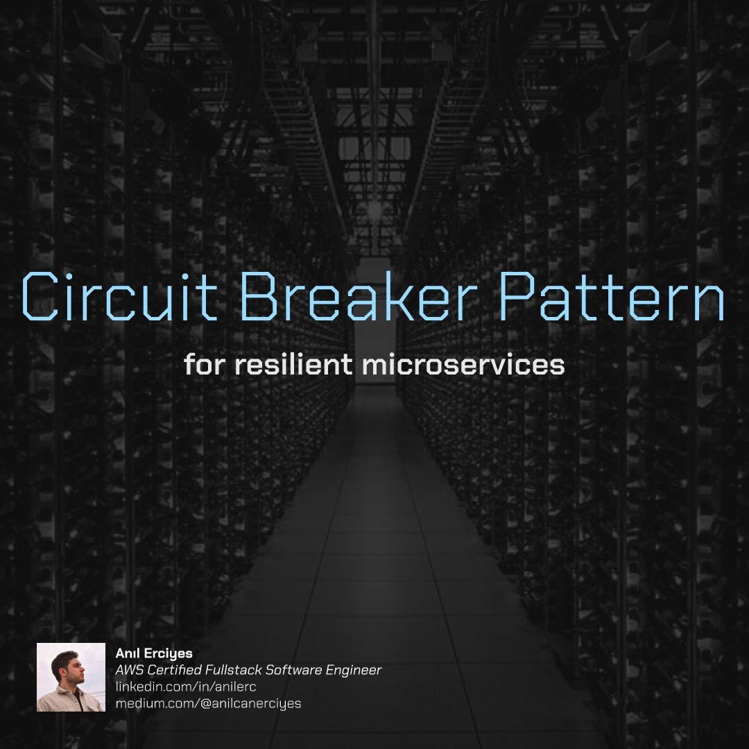 Circuit breaker pattern for resilient microservices by Anıl Erciyes