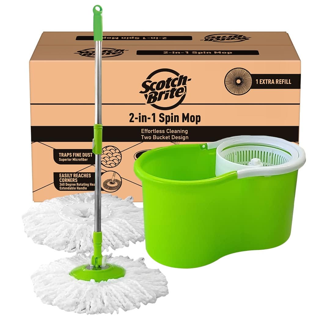 Revolutionize Your Cleaning Routine with ScotchBrite 2in1 Bucket