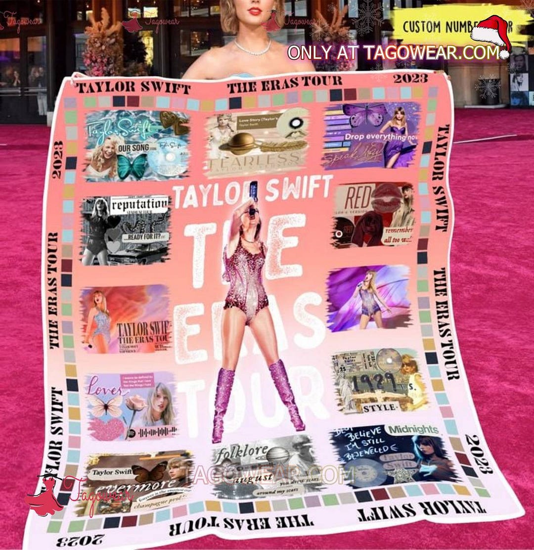 Personalized Taylor Swift's Musical Journey “The Eras Tour” Fleece Blanket, by Zokyvxzfypq_tago, Jan, 2024