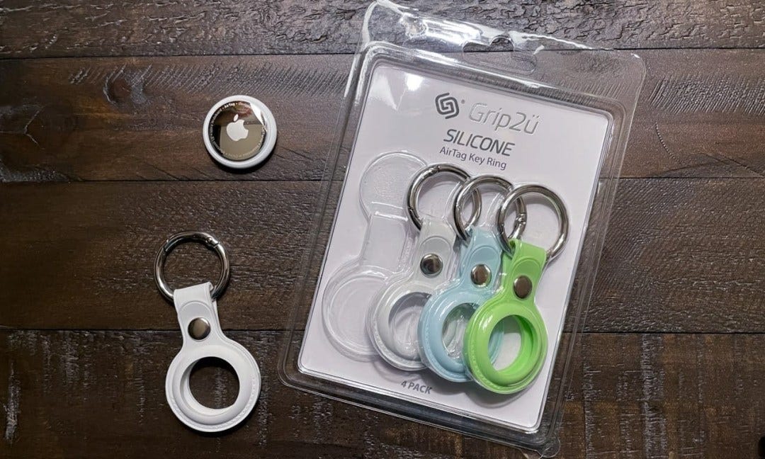Grip2u Silicone AirTag Key Ring REVIEW - MacSources