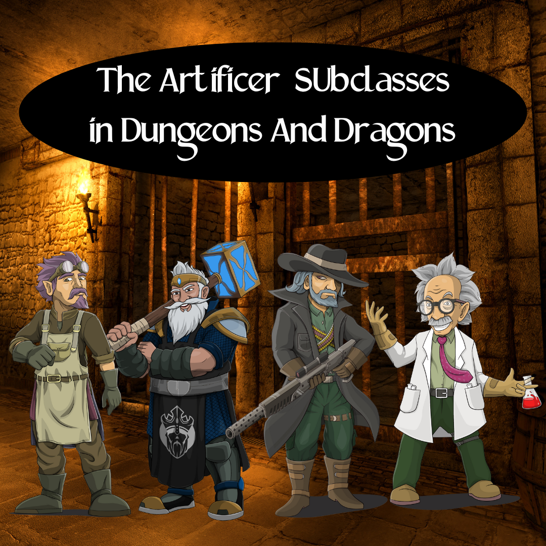 The Artificer Subclasses in Dungeons and Dragons by cardkingpro Medium