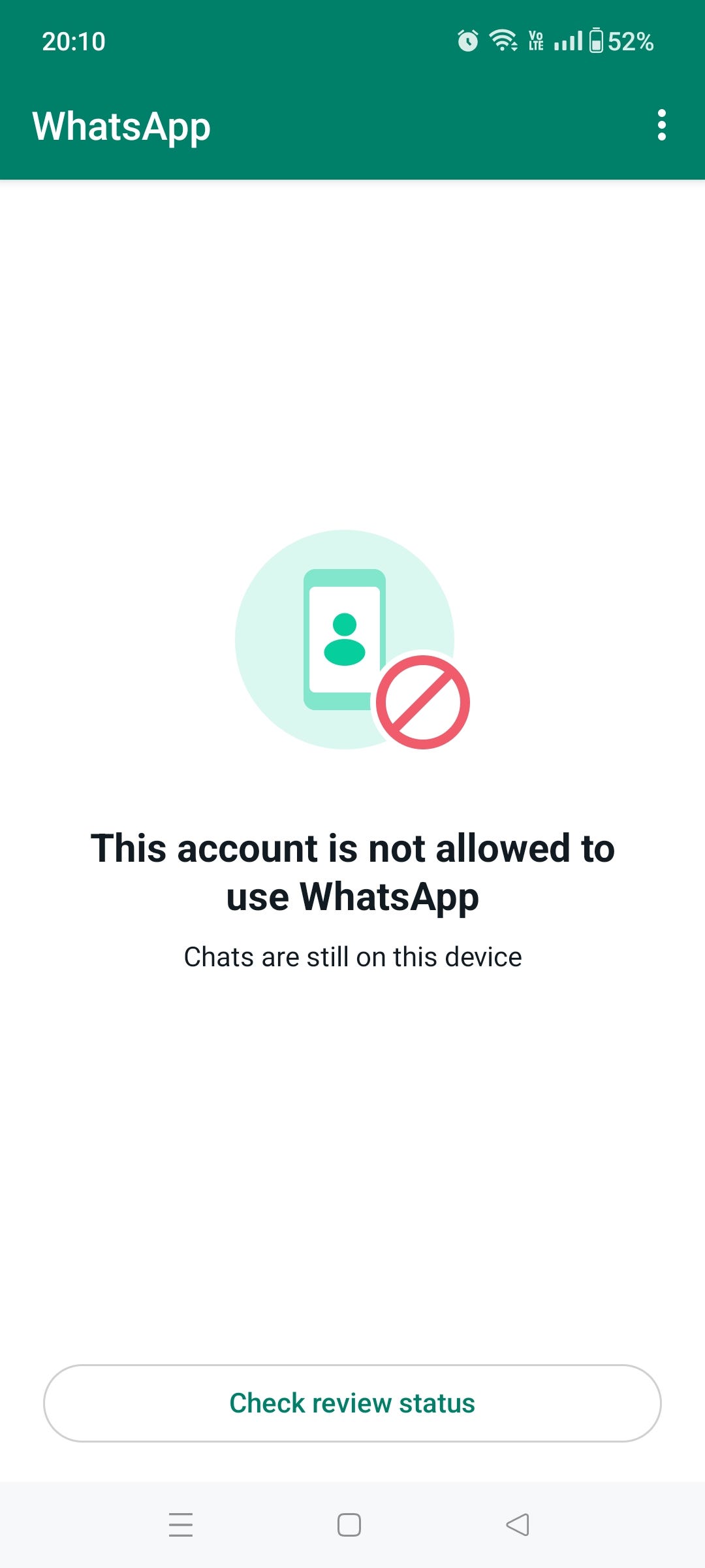 When your WhatsApp gets BLOCKED, it’s hard on your mind by Moses