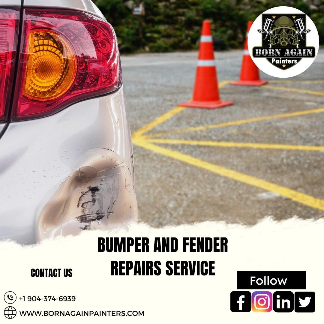 Bumper and Fender Repairs Service In Jacksonville, FL Born Again