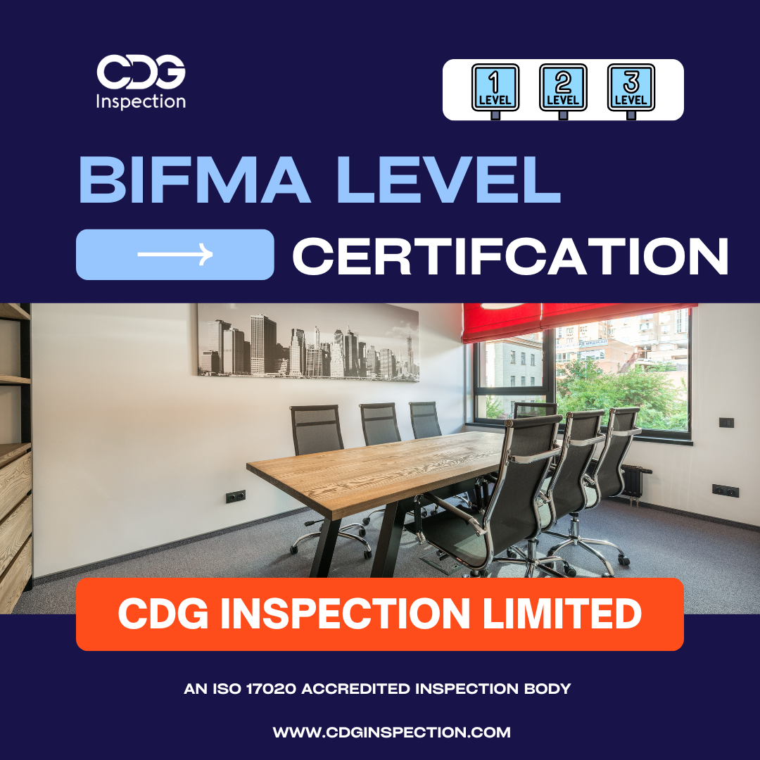 🌟 Discover the Power of BIFMA Level Certification with CDG Inspection