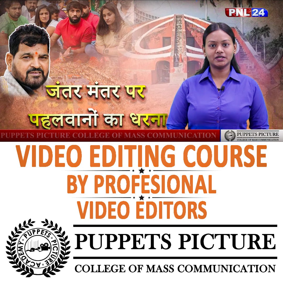 Best Video Editing Course in Noida puppets picture Medium
